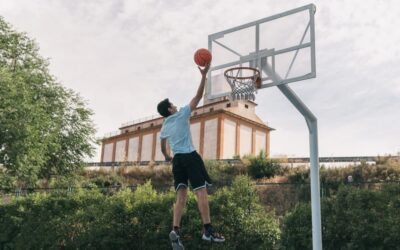 How high is the basketball hoop?