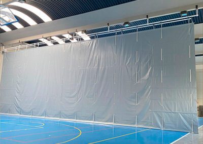 Electric curtain in Ainzón (Zaragoza)