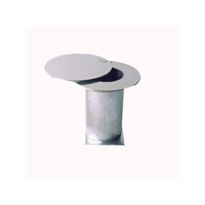 EPI16400 Anclaje Tintero con Tapa acero inox.