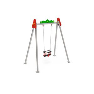 Monoplaza Asiento Cuna Metálico- ECLP01C-M