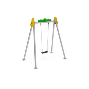 Monoplaza Asiento Plano Metálico- ECLP01P-M