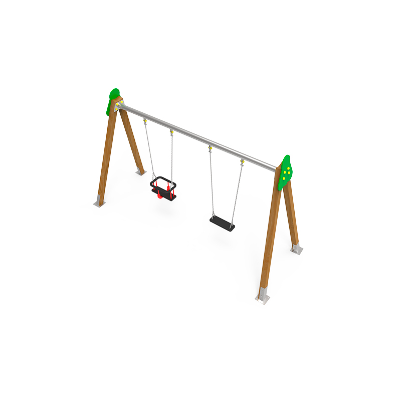 Fabricantes de productos deportivos e instalaciones deportivas Biplaza Asientos Mixtos Madera- ECLP02MX Biplaza Asientos Mixtos Madera- ECLP02MX - Imagen 2