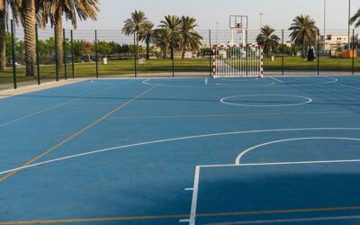 What are multisport courts?