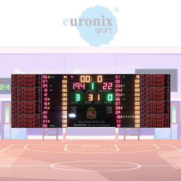 EMDG D18JVFL MARCADOR MULTIDEPORTIVO PARA LEB ORO MDG D18JVFL