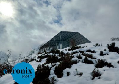 Laspaúles, pista de pádel con cubierta