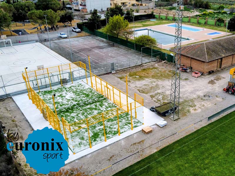 Pádel, Ayuntamiento de Anglesola (Lérida)